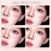 3-in-1 Matte Face Blush With Brush- Long-Lasting, Sweat-Resistant, Non-Greasy Makeup