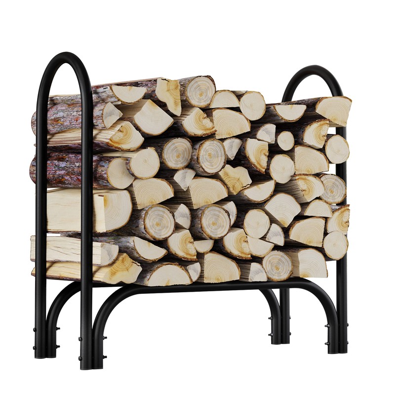 Fire Beauty Firewood Rack Log Holder,Log Storage Holder,Storage Rack,Firewood Stacker