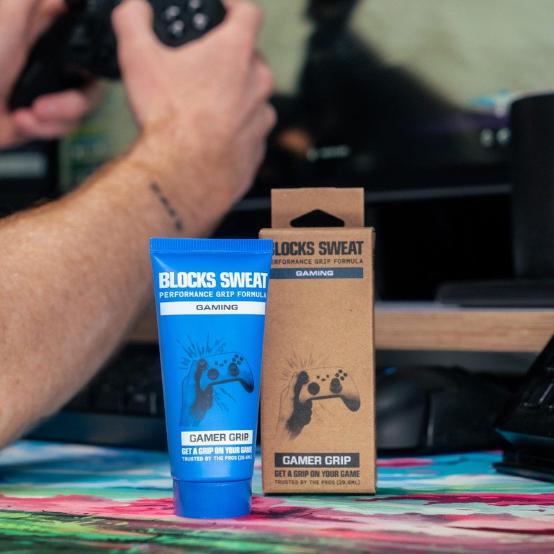 Gamer Grip Lozione resistente al sudore, crema da gioco per