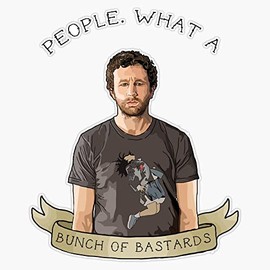 Roy The IT Crowd Bumper Sticker Vinyl Decal 5 inches