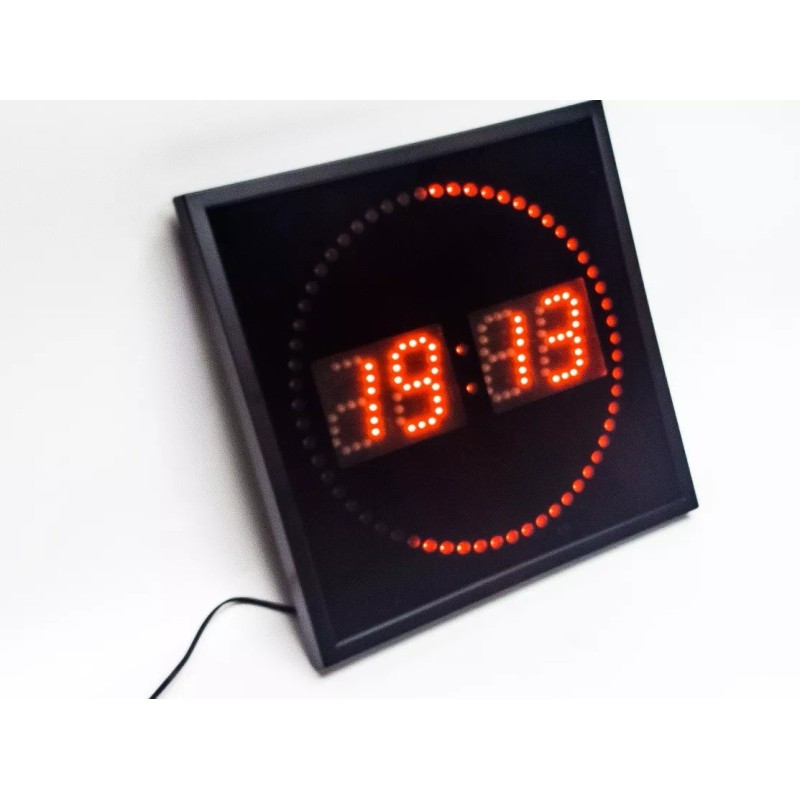 Gadiz Reloj Pared Digital Gadiz Cuadrado Gigante Elegante Segunder