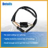 Partuto 10 Inch Handlebar CAN Bus Circuit Wire Extension Harness