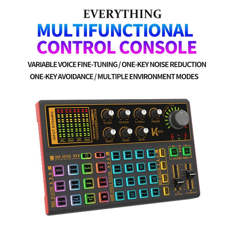 Docooler Sound Mixer Board, Sound Effect Board Set, Streaming Sound