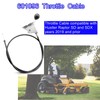 LDCRE 601096 Throttle Cable for Hustler Mower,Compatible with Hustler Raptor