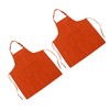 Cooking Apron Waterproof Adjustable Neck Strap Breathable Soft Kitchen Bib