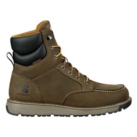 Carhartt Men's FM6123-M Millbrook 6" Waterproof Wedge Work Boot, Mossy Brown - 15 W