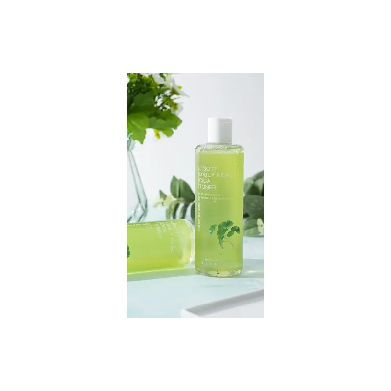 Tónico JIGOTT Daily Real Cica Kanao 300 mL para Hidratar