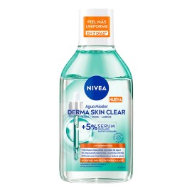 Nivea Derma Skin Clear Agua Micelar Anti-imperfeccion 400ml Acneica Día/noche