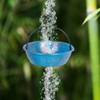giole 11ft Copper Rain Chains for Outside, 12 Cups Rain