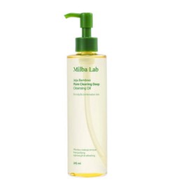 Milbarab Jeju Bamboo Pore Cleansing Deep Cleansing Oil 245ml Korean Beauty Skincare School Dormitory Military / 밀바랩 제주 대나무 모공 청정 딥 클렌징 오일 245m 한국 뷰티 스킨케어 학교 기숙사 군대
