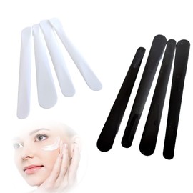 LJFEA 8 Pcs Cosmetic Spatula, Mask Spatula, Plastic Spatula, Makeup Spatula, Cosmetic Spoon, for Mixing and Sampling