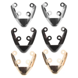 SAFIGLE High Heels Protection Caps 3 Pairs Metal Tip Shoe Protectors Anti-Slip Design for Women Suitable for High Heel Types