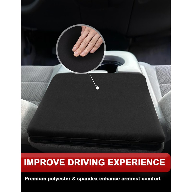 KBH Center Console Armrest Cover for 1999-2003 Ford F150 Accessories,