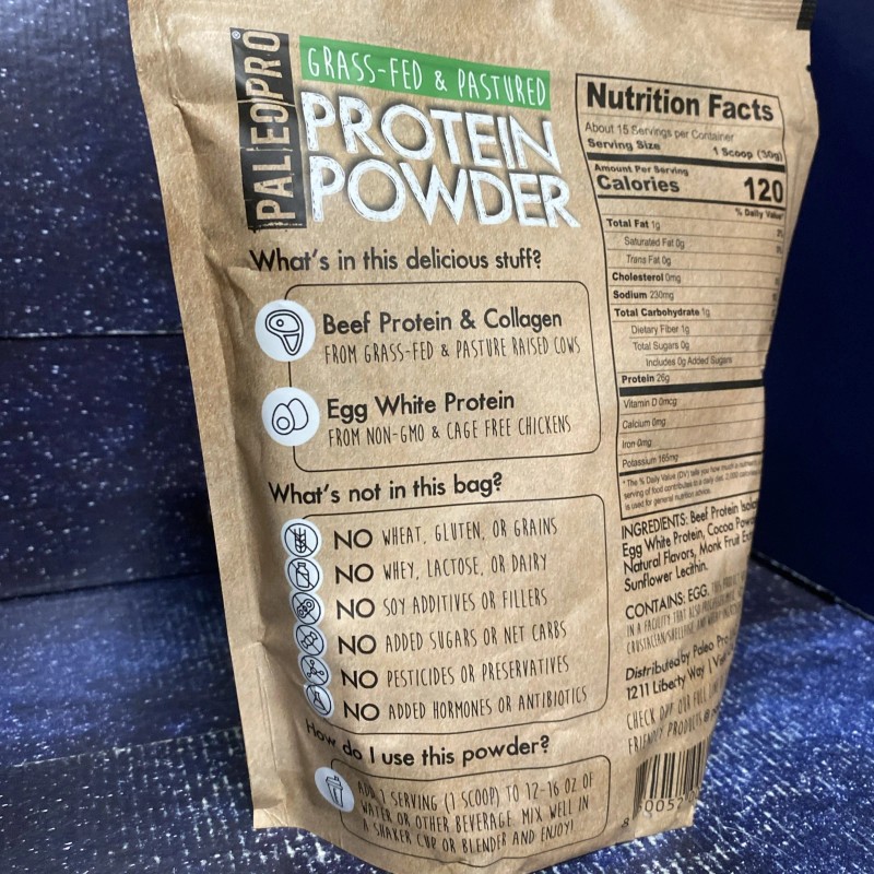 PaleoPro Protein Powder Grass-Fed Pastured,Nativ