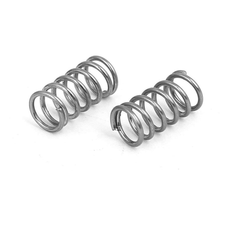 TA-VIGOR 10Pcs Compressed Spring, 5mm OD,0.6mm Wire Size,10mm Free Length