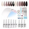 Vishine Kit Para Uñas En Gel Con 6 Colores Clasicos