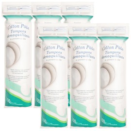 ZORLYS Cotton Pads Cotton Rounds for Face 600 Counts Premium Cotton Face Pads Makeup Remover Pads for Daily Skin Care, Lint-Free, Hypoallergenic