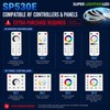 SuperLightingLED SP530E WiFi Bluetooth LED Controller, PWM SPI Compatible with