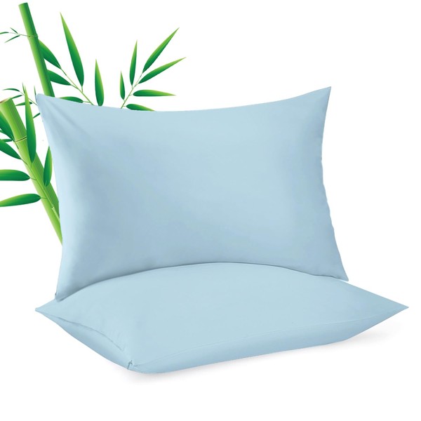 4 Pack Cooling Pillowcases for Hot Sleepers & Night Sweats,