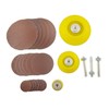 Polishing/Deburring Sanding Rust Removal 24pc Surface Preparation Kit Discs