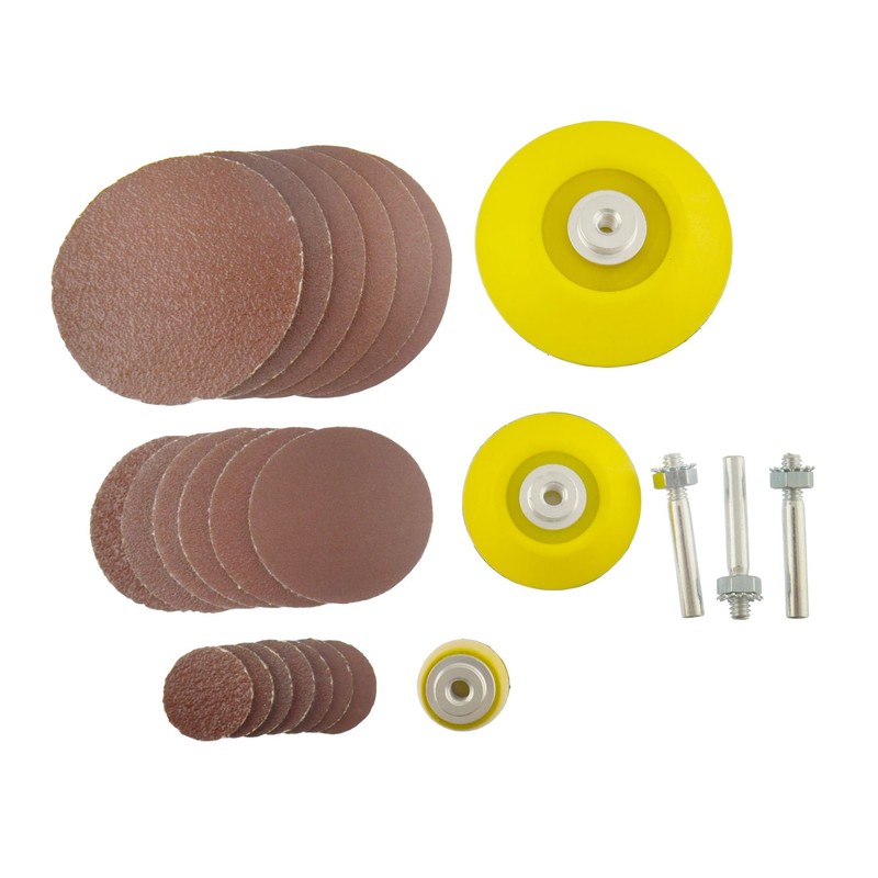 Polishing/Deburring Sanding Rust Removal 24pc Surface Preparation Kit Discs