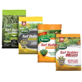 Scotts Turf Builder 4-Bag Bundle for Small, Pacific Northwest Lawns