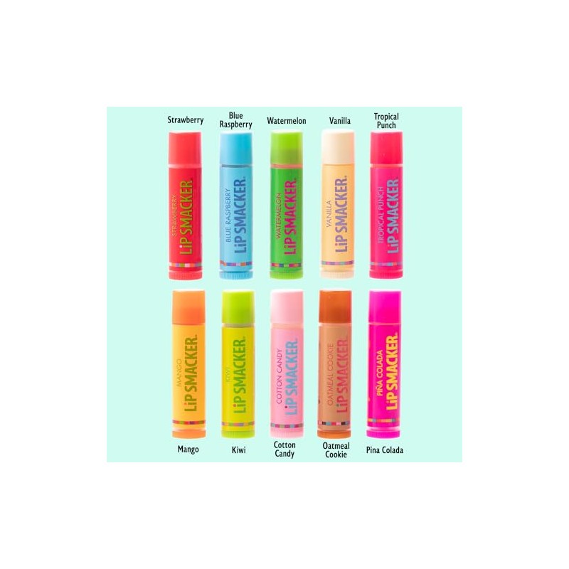 Lip Smacker Original & Best 10 Piece Lip Balm Party