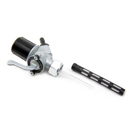 BISOMO Fuel Tap with Water Bag, Fuel Tap, Tank Tap, DDR Design, Compatible with Simson S50, S51, S70, MZ, Moped, Mokick