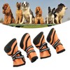 Dog Boots Waterproof Prevent Slipping Reflective Adjustable Outdoor Dog Shoes