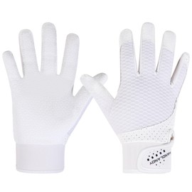 HLDD HANDLANDY Batting Gloves – Durable Grip, Breathable Baseball Softball Gloves for Adults Youth Kids – Gift for Players