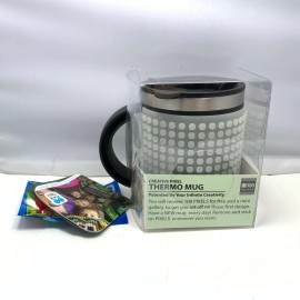 Pixie Crew Creative Pixel Thermo Mug PXN-02-98 (NEW IN BOX)