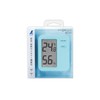 Shinwa Sokutei Digital Thermometer/Hygrometer, Home A, Blue, Clear Pack 73048