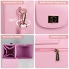 Behaesty Adjustable Waterproof Crossbody Bag for Drink Holder with Wallet