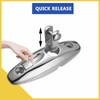 DIALESHU Quick Release Boat Bimini Top Swivel Deck Hinge 316