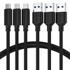 SABRENT [Paquete de 3 cables de sincronización y carga de
