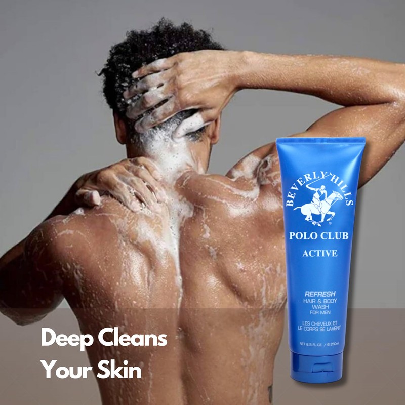 Beverly Hills Polo Club Refreshing and Cleansing Hair and Body