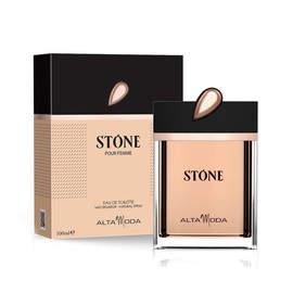 Alta Moda Stone for Women EDT- 100 ML (3.4 oz)| Fragrance Features Top Notes of Pear and Base Notes of Vanilla, Musk| Long Lasting Scent| Clean Fragrance