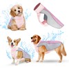 Elehui Dog Cooling Vest,Evaporative Comfortable Dog Cooling Coat,Breathable Pet Cooling