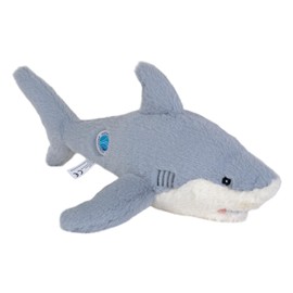Wild Republic Ecokins Great White Shark, Stuffed Animal, 12 inch, Plush Toy, Fill is Spun Recycled Water Bottles