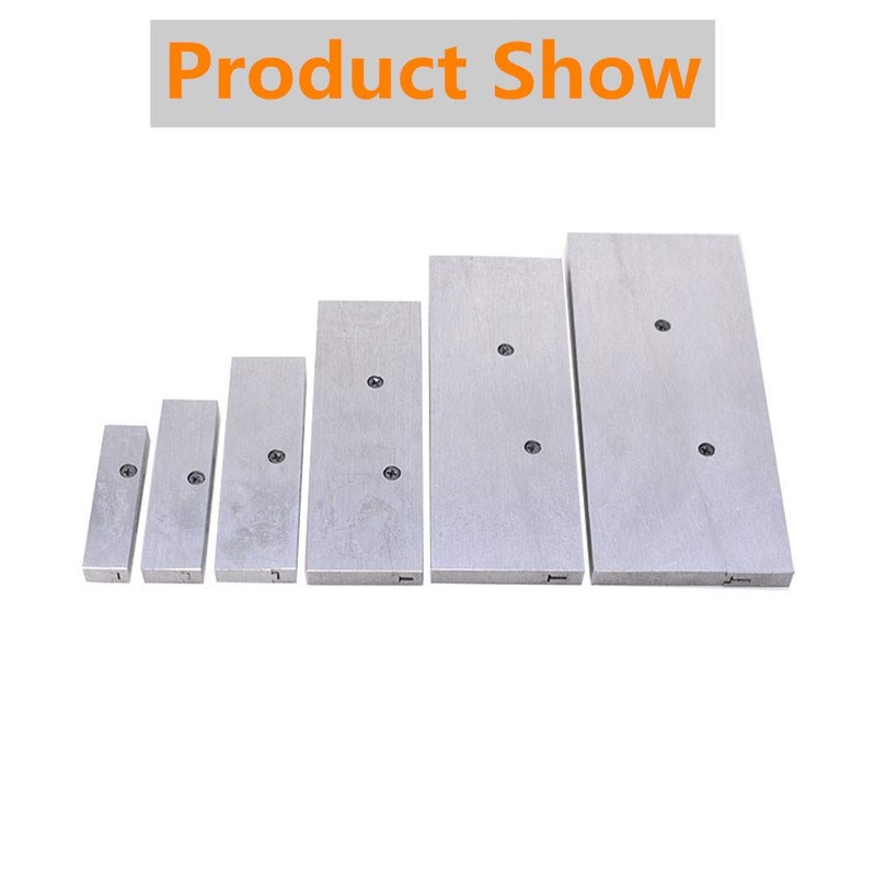 6 Pcs Adjustable Parallel Set 3/8" - 2-1/4" Hardened Steel