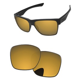 PapaViva Replacement Lenses for Oakley TwoFace XL OO9350 58mm Sunglass Bronze Gold Polarized