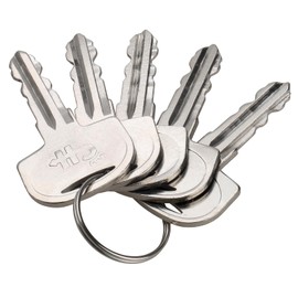 GAOHOU 5Pcs 601 Ignition Key Compatible for Sany Mini Excavator 60266568 SY16C SY26U SY35U Ignition Key