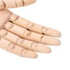 Wood Mannequin Hand Flexible Joints Fingers Drawing Mannequin Hand for