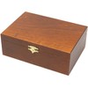 ChessJapan Antique Wooden Chess Box 21x14.5x7.5cm