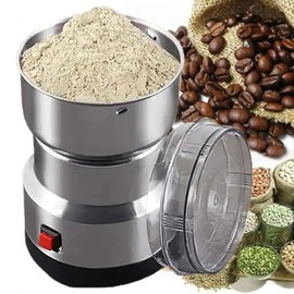 Toyvian Molinillo de Pimienta Manual de Acero Inoxidable 304 Ajustable para Cocina, Triturador de Sal Gruesa y Especias, Herramienta de Molienda Ergon