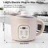 Yuuchail 1.6QTs Electric Wax Melter with Digital Display, Precise Temp