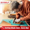 DIYSELF Utility Knife Blades, 100 Pack Sk2 Steel Box Cutter