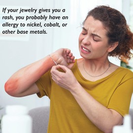 The Beadsmith Jewelry Aid Sensa-Guard 0.45 fl. oz - Brush Cap - Clear Coating – Protector for Sensitive Skin Against Jewelry Irritation