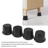 4Pcs Height Adjustable Furniture Riser Wear Resistant Non Slip Furniture