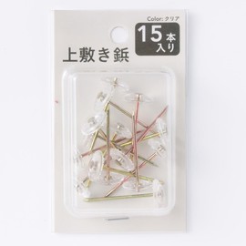 Cainz Top Bed Tacks 15 Pieces, Clear